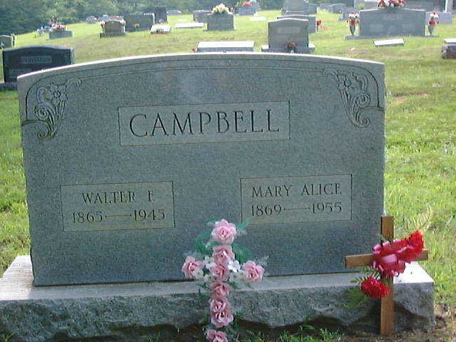 Campbell, Walter F and Mary Alice