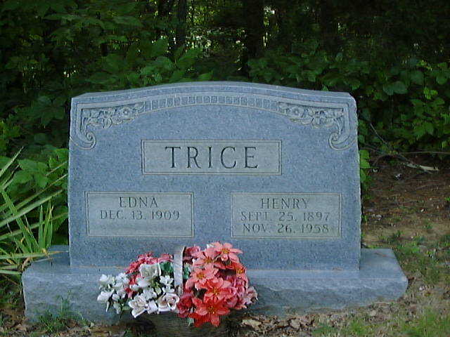 Trice, Henry and Edna