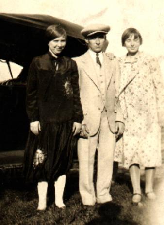 Alma, Carl and Ruby Buchanan