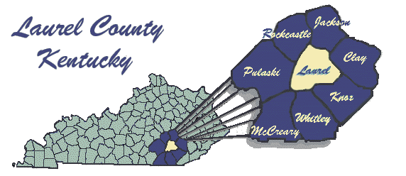 Laurel County KyGenWeb maps