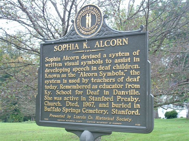 Sophia Alcorn House (back) - Stanford, KY