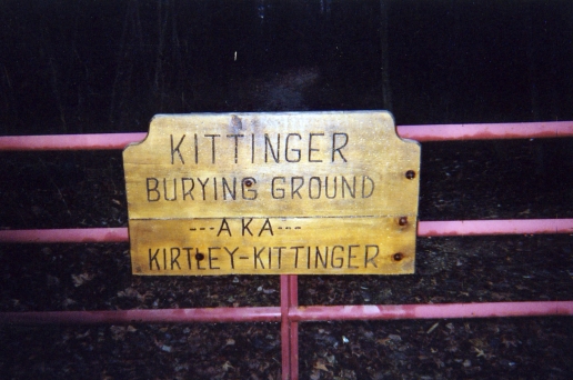 Gate to Kirtley-Kittinger Cemetery
