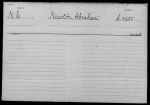 Abraham Newton Rev War Pension Application 1