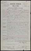 William Campbell War of 1812 Pension Application 6