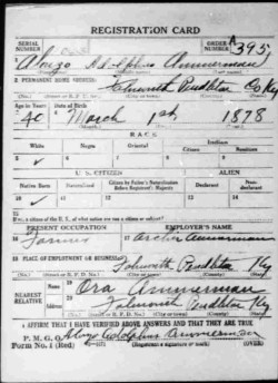 registration card