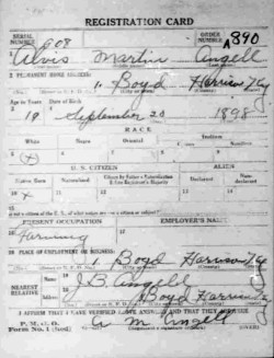 registration card