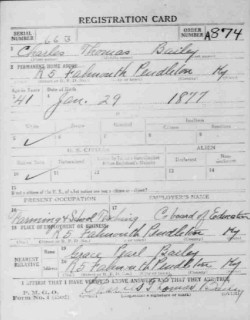 registration card