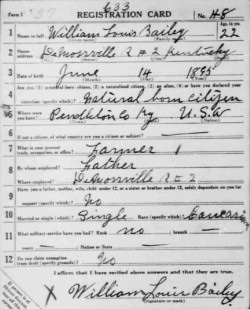 registration card