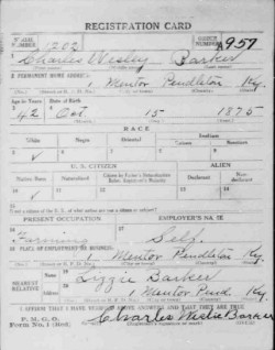 registration card