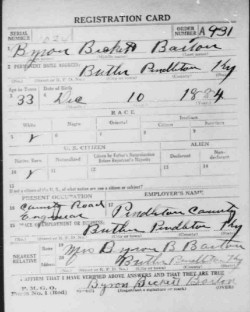 registration card