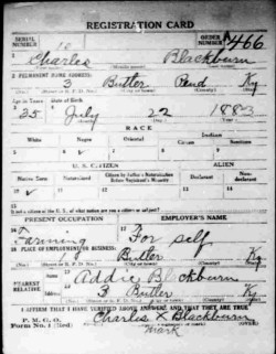 registration card