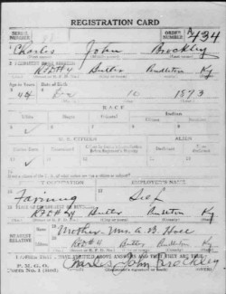 registration card