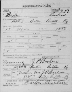 registration card