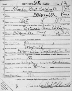 registration card