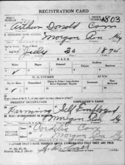 registration card