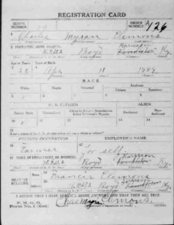 registration card