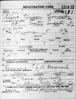 registration card