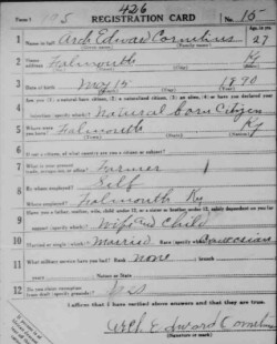 registration card