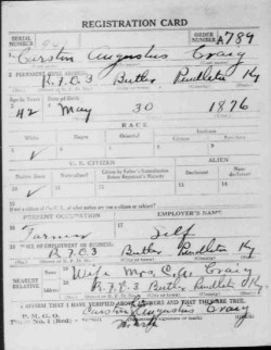 registration card