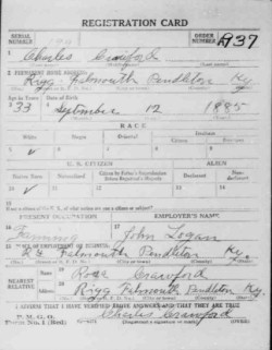 registration card