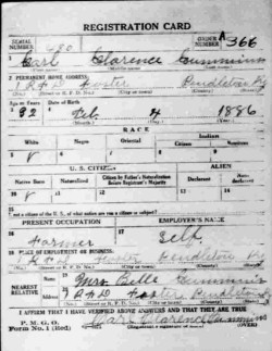 registration card