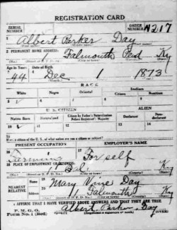 registration card