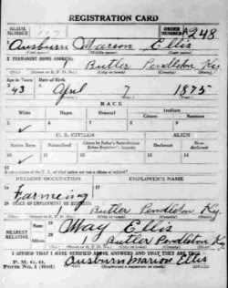 registration card