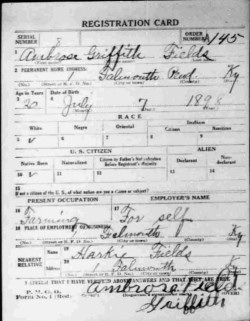 registration card