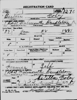 registration card