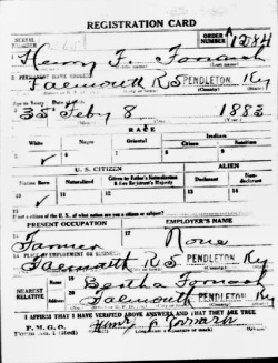 registration card