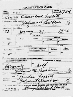 registration card