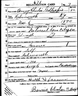 registration card