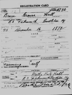 registration card