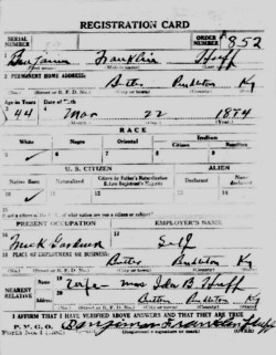 registration card