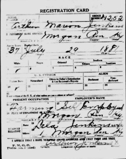 registration card