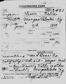 registration card