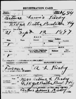 registration card