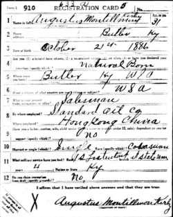 registration card