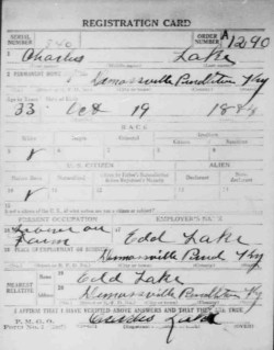 registration card