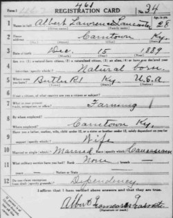 registration card