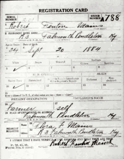 registration card