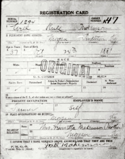 registration card