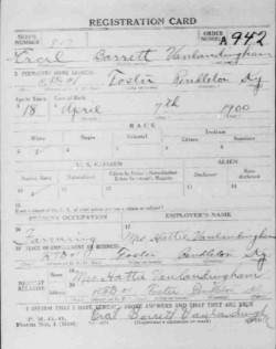 registration card