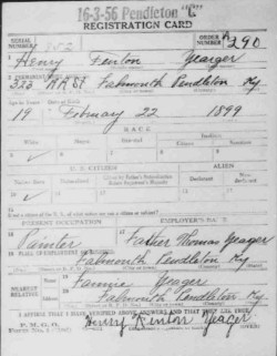 registration card