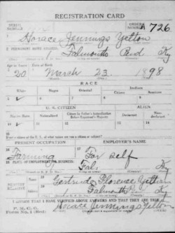 registration card