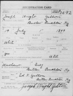 registration card