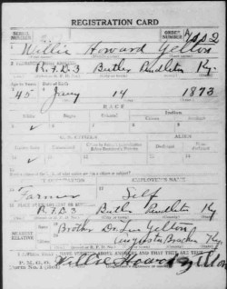 registration card