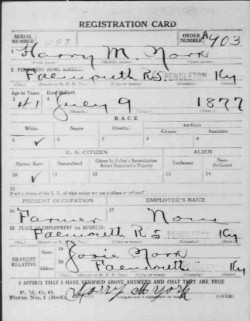 registration card