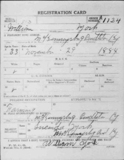 registration card