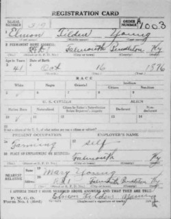 registration card